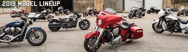 インディアンモーターサイクルのラインナップ